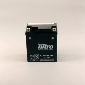 NITRO YTX7L-BS GEL AGM geschlossen - 12V - 6Ah - 100A/EN