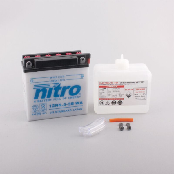 NITRO 12N5.5-3B - 12V - 5,5Ah - 60A/EN