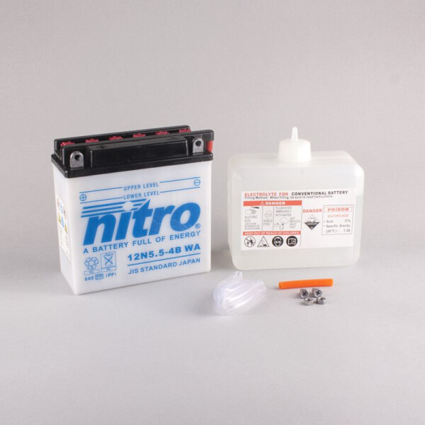 NITRO 12N5.5-4B - 12V - 5,5Ah - 60A/EN