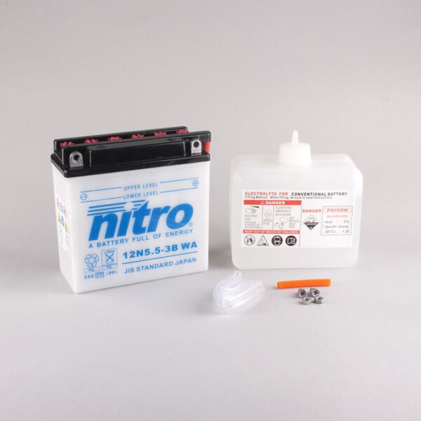 NITRO 12N5.5A-3B - 12V - 5,5Ah - 58A/EN
