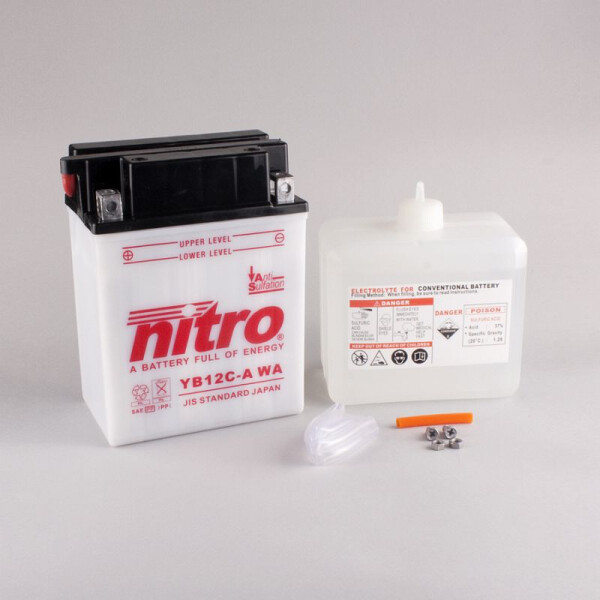 NITRO YB12C-A - 12V - 12Ah - 165A/EN box