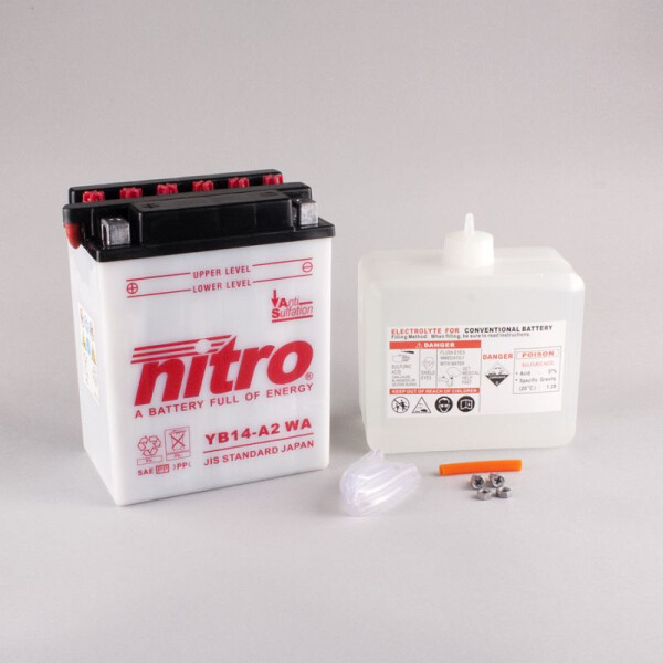 NITRO YB14-A2 - 12V - 14Ah - 190A/EN