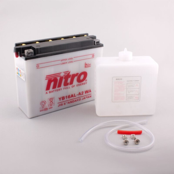 NITRO YB16AL-A2 - 12V - 16Ah - 200A/EN