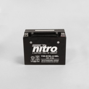 NITRO Y50-N18L-A GEL AGM geschlossen - 12V - 20Ah - 260A/EN
