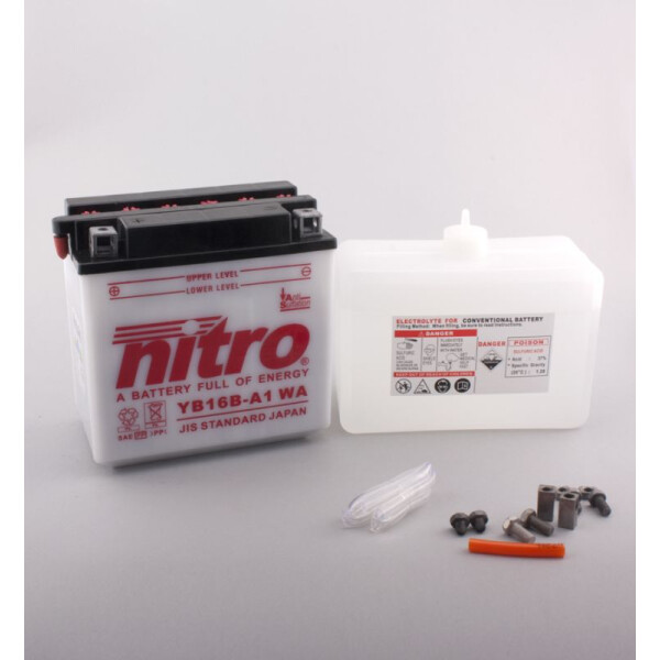 NITRO YB16B-A1 - 12V - 16Ah - 207A/EN