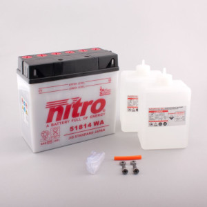 NITRO 51814 mit Säurepack - 12V - 18Ah - 100A/EN