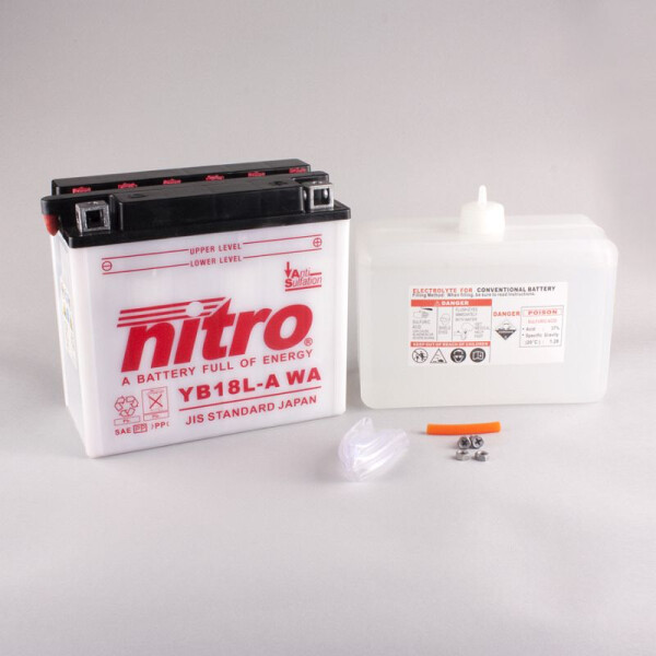 NITRO YB18L-A - 12V - 18Ah - 235A/EN box