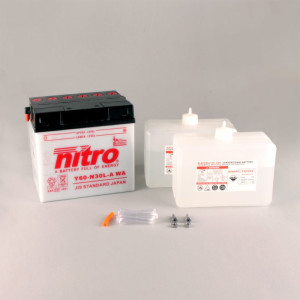 NITRO Y60-N30L-A mit S&auml;urepack - 12V - 30Ah - 300A/EN