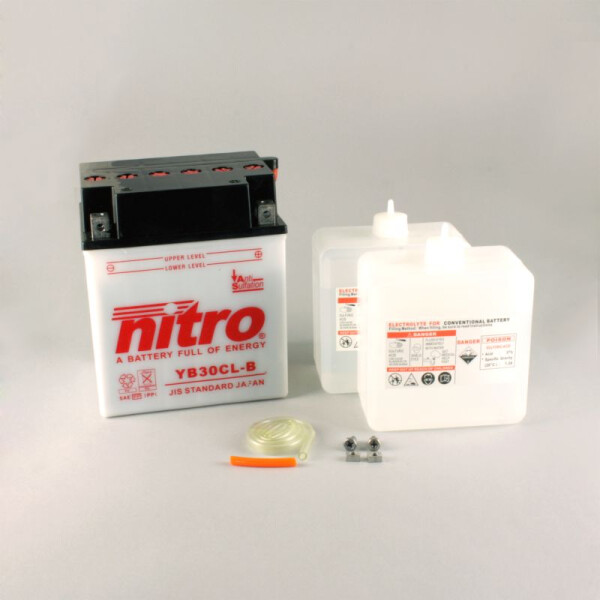 NITRO YB30CL-B - 12V - 30Ah - 300A/EN box