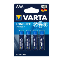 Varta Longlife Power ehem. High Energy Micro AAA Batterie 4903 LR03 (4er Blister)