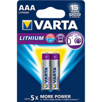 Varta Professional Lithium L92 Micro AAA Batterie (2er Blister)