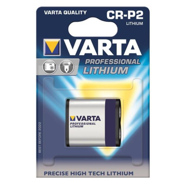 Varta Professional Lithium CR-P2 6V Fotobatterie (1er Blister)