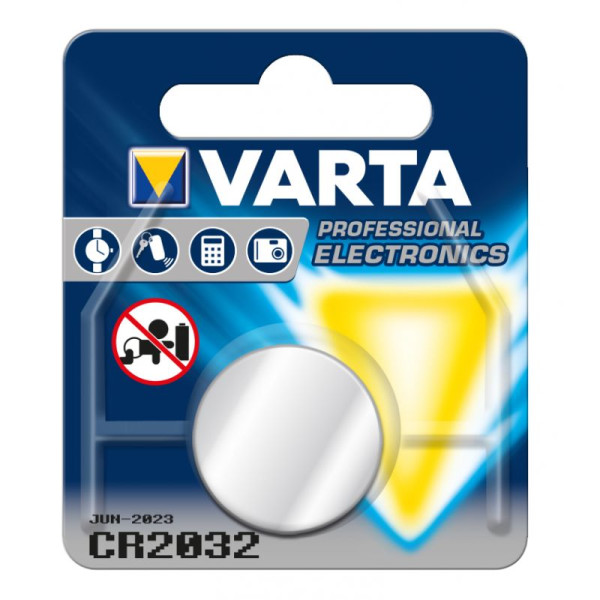 Varta Professional Electronics CR2032 Lithium Knopfzelle 3V (1er Blister) UN3090