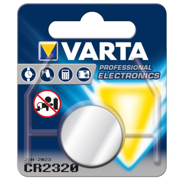 Varta Professional Electronics CR2320 Lithium Knopfzelle 3V (1er Blister) UN3090