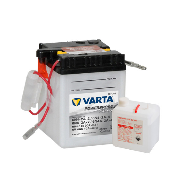 Varta Powersports Fresh Pack 6V - 4AH - 10A (EN)
