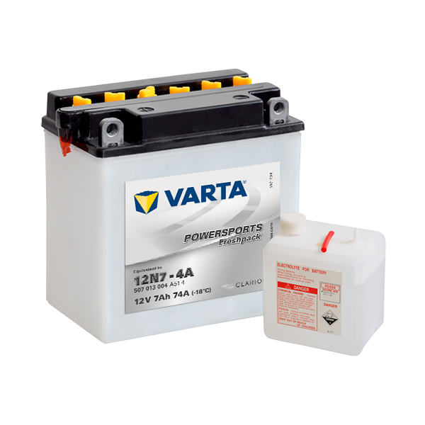 Varta Powersports Fresh Pack 12V - 7AH - 74A (EN)