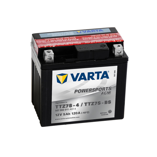 Varta Powersports AGM (LF) 12V - 5AH - 120A (EN)
