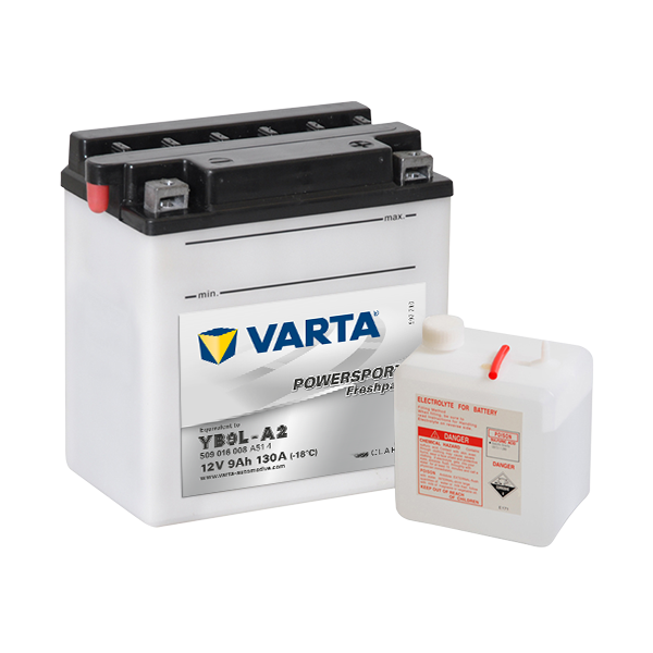 Varta Powersports Fresh Pack 12V - 9AH - 130A (EN)
