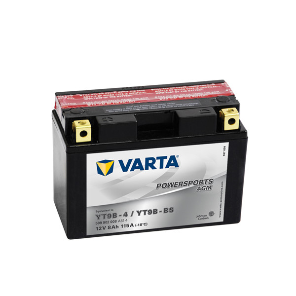 Varta Powersports AGM (LF) 12V - 8AH - 115A (EN)