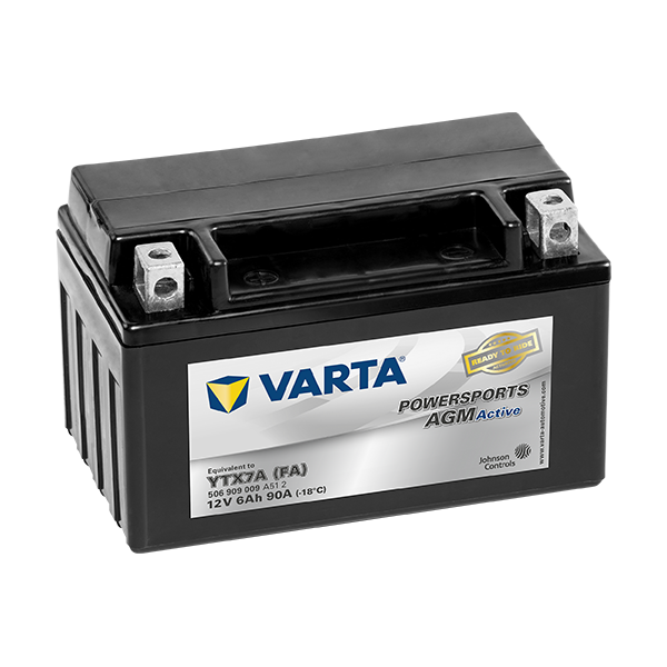 Varta Powersports AGM (LF) 12V - 6AH - 105A (EN), 40,00 €
