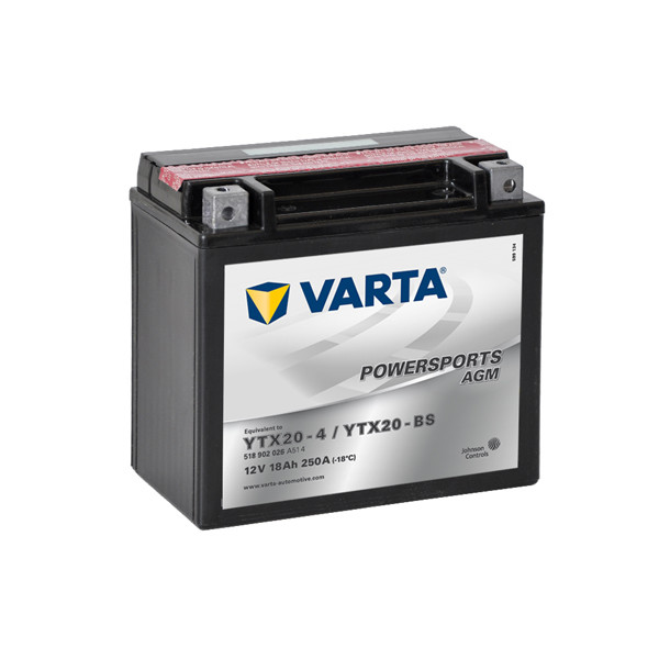 Varta Powersports AGM (LF) 12V - 18AH - 250A (EN)