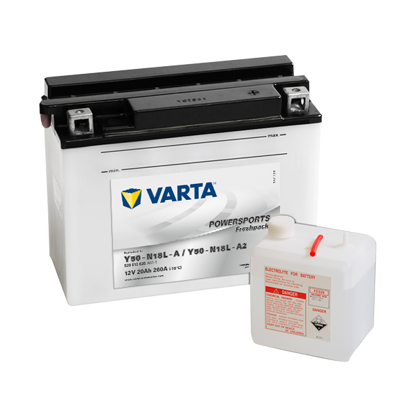 Varta Powersports Fresh Pack 12V - 20AH - 260A (EN)