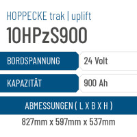 Hoppecke trak | uplift - 10HPzS900 - 900AH - 24V