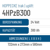 Hoppecke trak | uplift - 4HPzB300 - 300AH - 24V