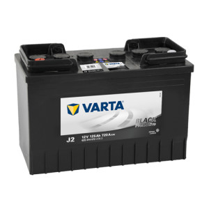 Varta J2 - 12V - 125AH - 720A (EN)