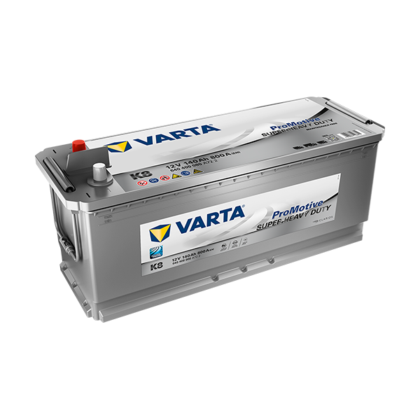 Varta K8 - 12V - 140AH - 800A (EN)