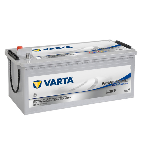 Varta LFD180 - 12V - 180AH - 1000A (EN)