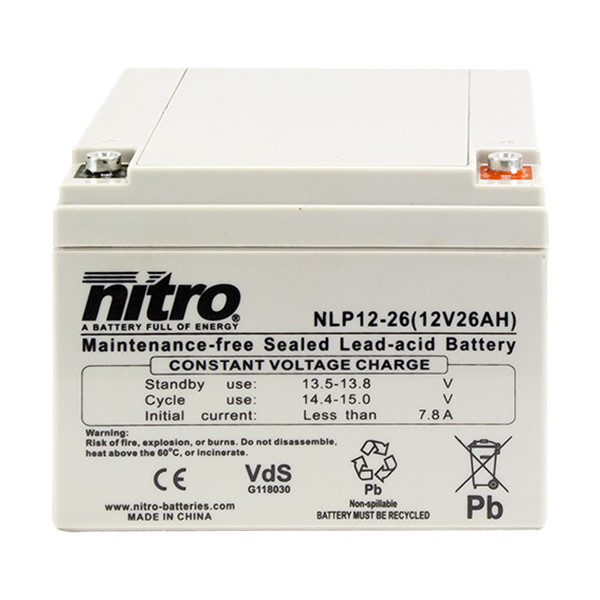 Nitro LP12-26 - 12V - 26AH - VDS-Nr. G118030