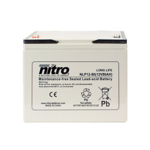 Nitro High Performance LP12-80 - 12V - 80Ah