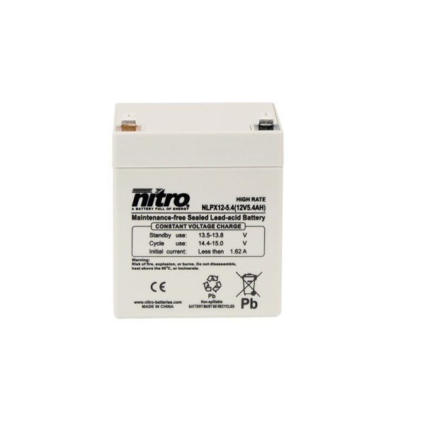 Nitro HighRate LPX12-5.4 - 12V - 5.4Ah