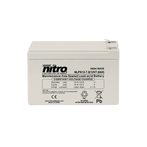 Nitro HighRate LPX12-7.0 - 12V - 7.0Ah