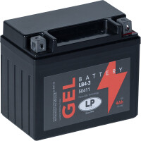 LP Gelbatterie LB4-3 / LB4L-B - 12V - 4AH - 60A (EN)