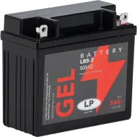 LP Gelbatterie LB5-3 / LB5L-B - 12V - 5AH - 80A (EN)