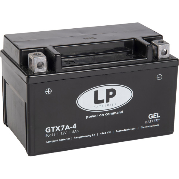 LP Gelbatterie LTX7A-4 - 12V - 6AH - 110A (EN)