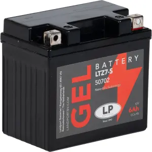 LP Gelbatterie LTZ7-S - 12V - 6AH - 130A (EN)