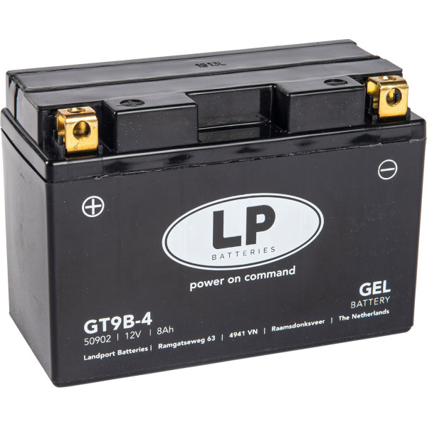 LP Gelbatterie LT9B-4 - 12V - 8AH - 100A (EN)