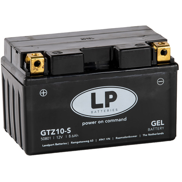 LP Gelbatterie LTZ10-S - 12V - 8,6AH - 170A (EN)