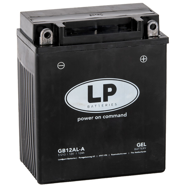 LP Gelbatterie LB12AL-A - 12V - 12AH - 120A (EN)