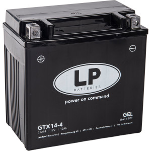 LP Gelbatterie LTX14-4 - 12V - 12AH - 180A (EN)