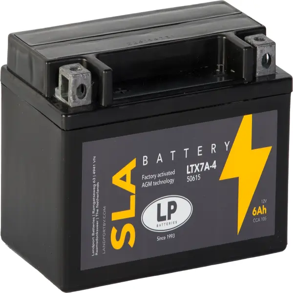 LP SLA - Batterie LTX7-4 - 12V - 6AH - 105A (EN)