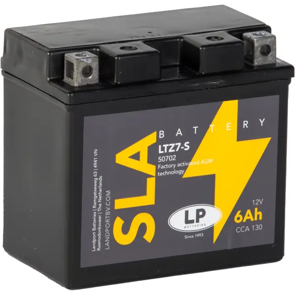 LP SLA - Batterie LTZ7-S - 12V - 6AH - 130A (EN)