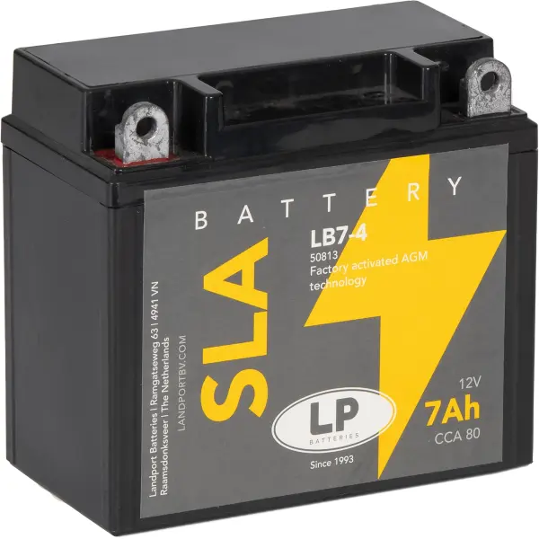 LP SLA - Batterie LB7-4 - 12V - 7AH - 90A (EN)