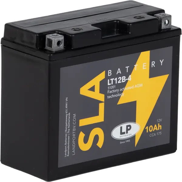 LP SLA - Batterie LT12B-4 - 12V - 10AH - 160A (EN)