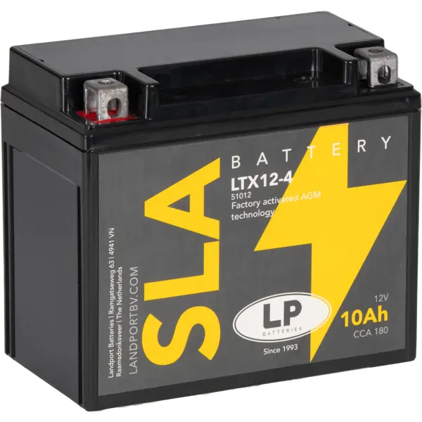 LP SLA - Batterie LTX12-4 - 12V - 10AH - 180A (EN)