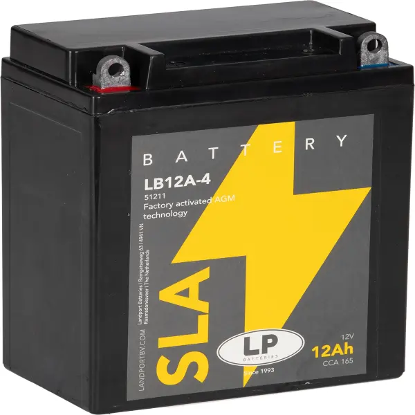 LP SLA - Batterie LB12A-4 - 12V - 12AH - 165A (EN)