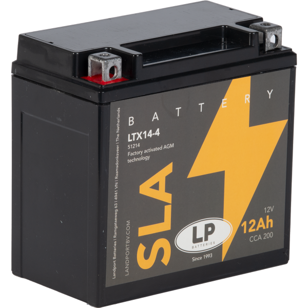 LP SLA - Batterie LTX14-4 - 12V - 12AH - 200A (EN)